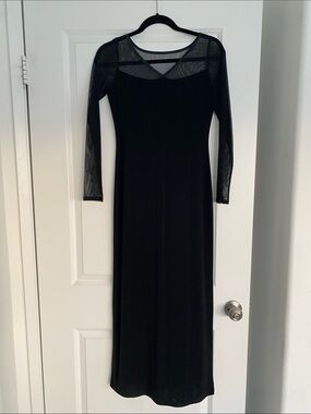 express black dress with gold dots Express | Dresses | Express Black Gold Dots Asymmetrical Long Dress